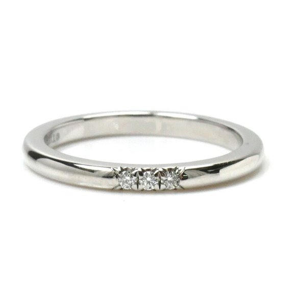 Tiffany & Co Classic Silver Platinum ring - Picture 1 of 7